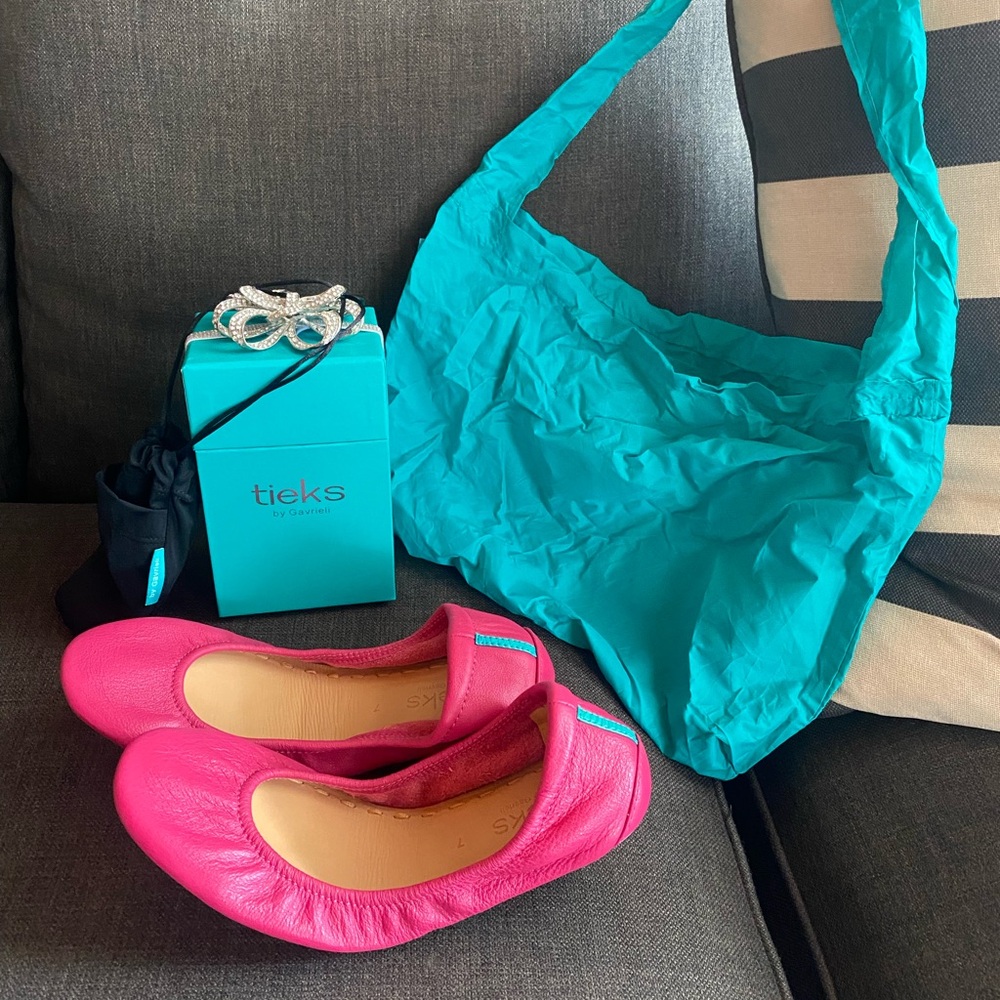 Tieks Ballet Flats in Fuchsia